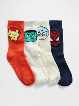 Marvel-sokker for Baby og Småbarn (4-pakning)