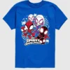 Marvel Spidey og venner-T-skjorte med kort erme og grafisk trykk for småbarn