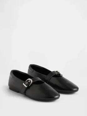 Mary Jane-ballerinasko med spenne for barn