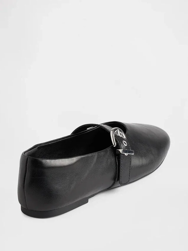 Mary Jane-ballerinasko med spenne for barn