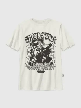 Masters of the Universe Skeletor-T-skjorte med grafisk trykk for barn
