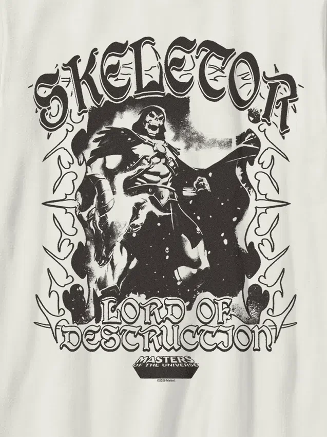 Masters of the Universe Skeletor-T-skjorte med grafisk trykk for barn