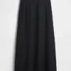Maxiskjørt i linblanding