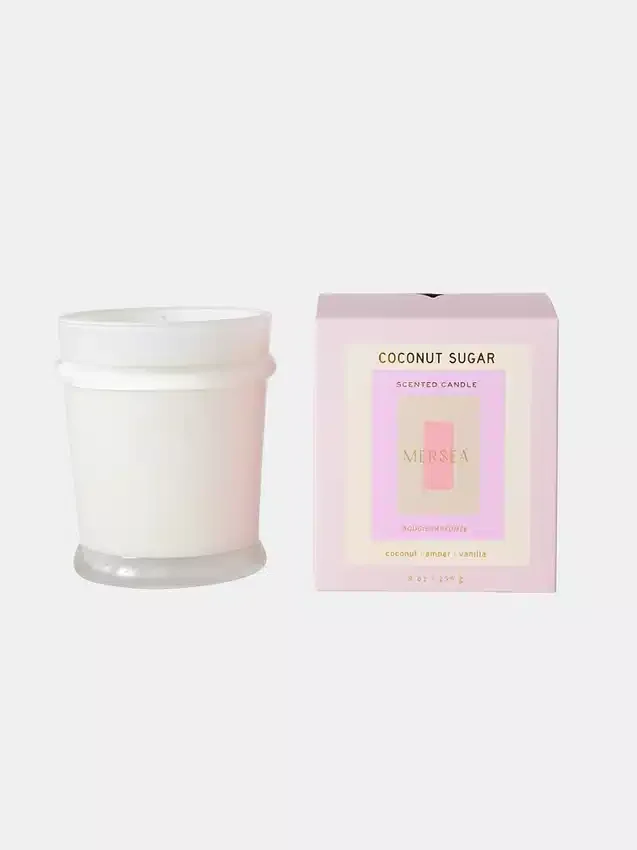 Mersea Coconut Sugar stearinlys i eske