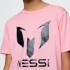 Messi-T-skjorte med grafisk trykk for barn