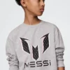 Messi-T-skjorte med grafisk trykk for barn