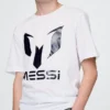 Messi-T-skjorte med grafisk trykk for barn