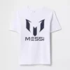 Messi-T-skjorte med grafisk trykk for barn