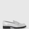 Metalliske loafers for barn
