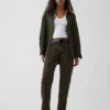 Mid Rise Straight Taper-Jeans