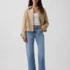 Mid Rise Straight Taper-Jeans