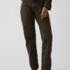 Mid Rise Straight Taper-Jeans