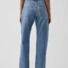 Mid Rise Straight Taper-Jeans