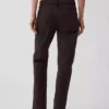 Mid Rise Straight Taper-Jeans