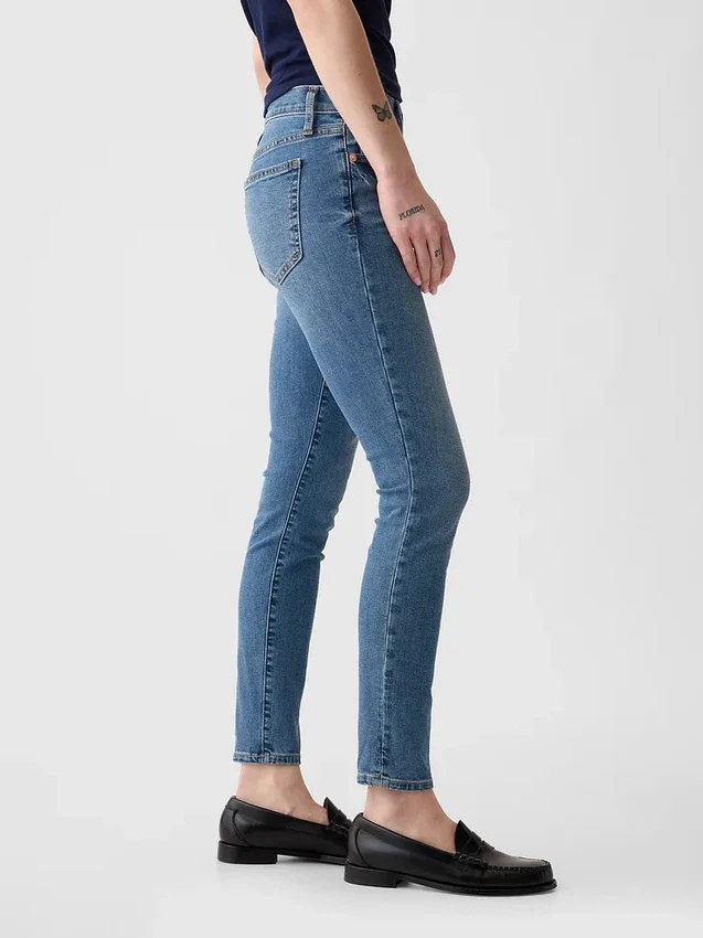 Mid Rise True Skinny-Jeans