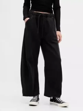 Mid Rise Ultrasoft Easy Horseshoe-Jeans