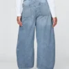 Mid Rise Ultrasoft Easy Horseshoe-Jeans