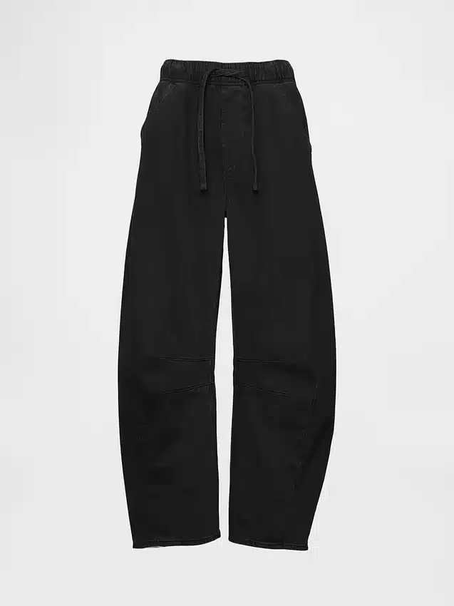 Mid Rise Ultrasoft Easy Horseshoe-Jeans