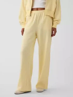 Mid Rise Vintagesoft Terry løse joggebukser