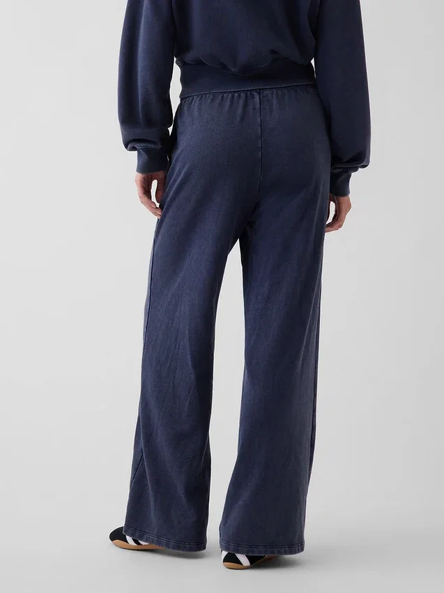 Mid Rise Vintagesoft Terry løse joggebukser