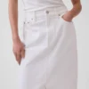 Midi-pencilskjørt i denim