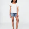 Midi-shorts i denim for barn