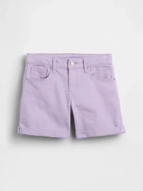 Midi-shorts i denim for barn