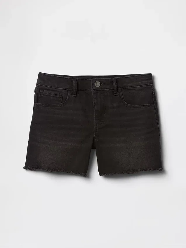 Midi-shorts i denim for barn