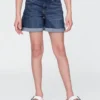 Midi-shorts i denim for barn