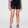 Midi-shorts i denim for barn