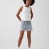 Midi-shorts i denim med striper for barn