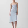 Midi-slipkjole i gingham
