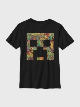 Minecraft-T-skjorte for barn