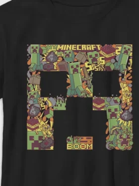 Minecraft-T-skjorte for barn