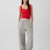 Mini Rib Lace Henley-pyjamas-tanktop