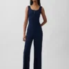 Mini Rib Lace Henley-pyjamas-tanktop