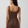 Mini Rib Lace Henley-pyjamas-tanktop