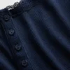 Mini Rib Lace Henley-pyjamas-tanktop