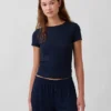 Mini Rib Pj T-skjorte