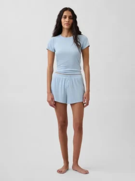 Mini Rib Pj T-skjorte