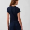 Mini Rib Pj T-skjorte