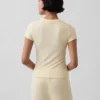 Mini Rib Pj T-skjorte