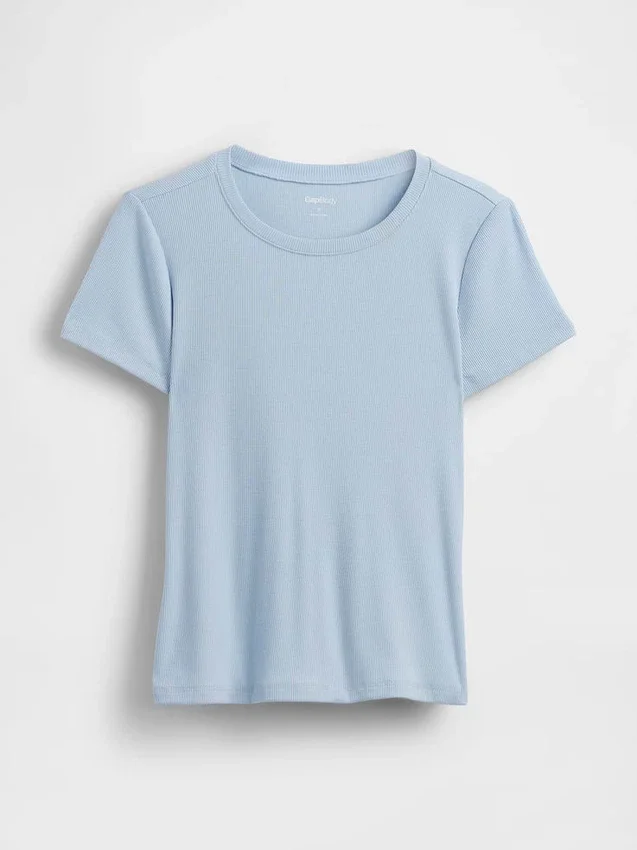 Mini Rib Pj T-skjorte