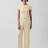 Mini Rib Pj T-skjorte