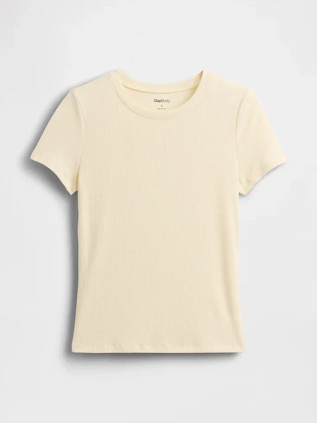 Mini Rib Pj T-skjorte