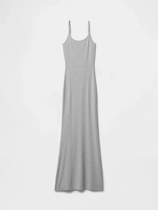 Mini Rib pyjamas-maxi kjoler