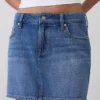 Mini-skjørt i denim