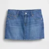 Mini-skjørt i denim