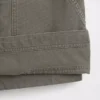 Mini-skort med høy midje