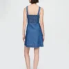 Minikjole i denim